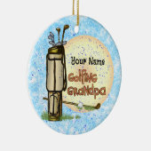 Décoration En Céramique Golf de Grand-père (Droite)