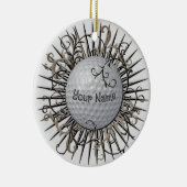 Décoration En Céramique Golf de Swirl (Droite)