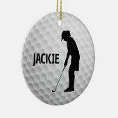 Décoration En Céramique Golf Design (Droite)