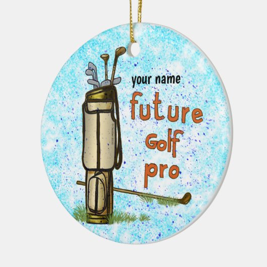 Décoration En Céramique Golf Future Golf Pro (Gauche)