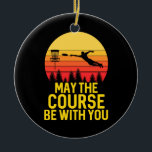 Décoration En Céramique Golf sur disque avec vous<br><div class="desc">Golf sur disque avec vous</div>