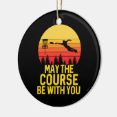 Décoration En Céramique Golf sur disque avec vous (Gauche)