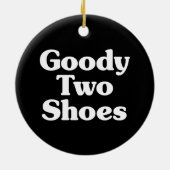 Décoration En Céramique Goody Two Chaussures (Dos)