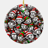 Décoration En Céramique Goofy Christmas Elves (Dos)