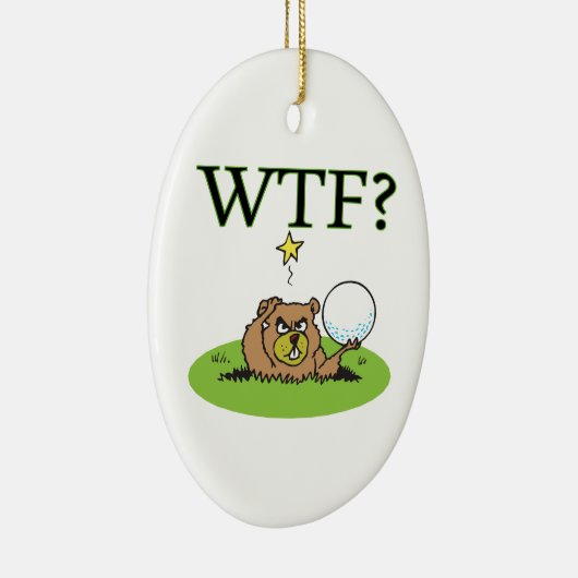 Décoration En Céramique Gopher fâché (Droite)