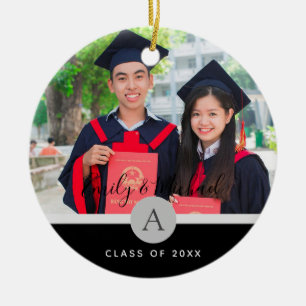 Décoration En Céramique Graduation PHOTO - Gifts and Announcements Custom