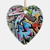 Décoration En Céramique Graffiti abstrait (Droite)