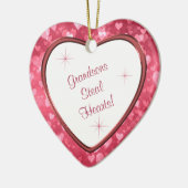 Décoration En Céramique Grand-fils Heart Keepsaké (Gauche)