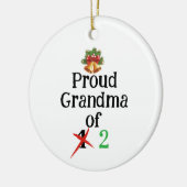 Décoration En Céramique Grand-mère faire-part (Gauche)