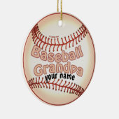 Décoration En Céramique Grand-père du baseball (Droite)