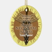 Décoration En Céramique Grande infirmière néonatale (Droite)