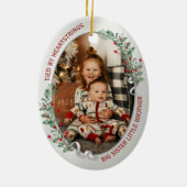 Décoration En Céramique Grande Soeur Petit Frère 2 Photos Citation Chaude (Dos)