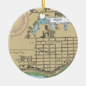 Décoration En Céramique Graphique du sud de Boston (Devant)