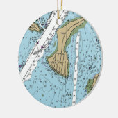 Décoration En Céramique Graphique MA de Mashnee Island (Gauche)