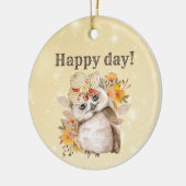 Décoration En Céramique Gratitude Thanksgiving Fall Farmhouse (Gauche)