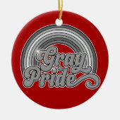 Décoration En Céramique Gray Pride (Senior retraité) (Devant)