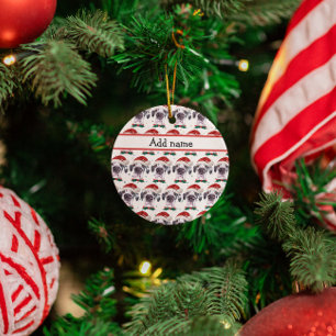 Décoration En Céramique Great Dane Chien race Étoiles de Noël