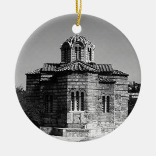 Décoration En Céramique Grèce vintage Athènes Église des Saints-Apôtres