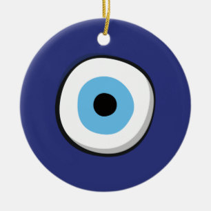 Décoration En Céramique Greek Evil Eye