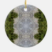 Décoration En Céramique Green Moss & Earth Nature Art (Dos)