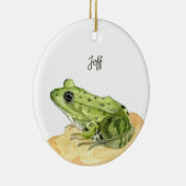 Décoration En Céramique Grenouille (Droite)