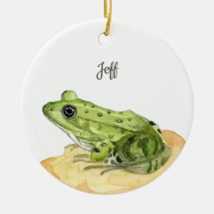 Décoration En Céramique Grenouille