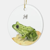 Décoration En Céramique Grenouille (Gauche)