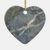 Décoration En Céramique Gris de pierre de marbre (Devant)