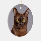 Décoration En Céramique Gros chapeau birman (Droite)