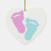 Décoration En Céramique Grossesse et conscience de perte de nourrisson (Dos)