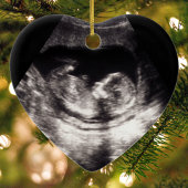 Décoration En Céramique Grossesse Ultrasound Bébé Photo spécial Arrivée