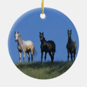 Décoration En Céramique Groupe d'Arabes (Dos)