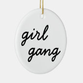 Décoration En Céramique groupe de filles mignon script de pouvoir féminist (Droite)