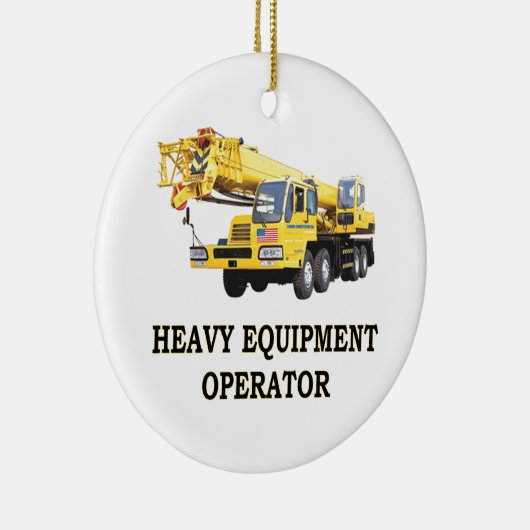 DÉCORATION EN CÉRAMIQUE GRUE MOBILE (Droite)