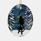 Décoration En Céramique Gruss vom Krampus (Droite)