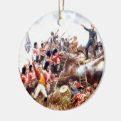 Décoration En Céramique Guerre d'ABH de 1812 (Gauche)