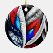 Décoration En Céramique Guerrier tribal (Dos)