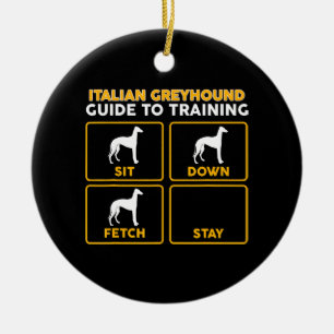 Décoration En Céramique guide ludique italien greyhound