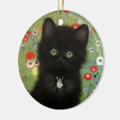 Décoration En Céramique Gustav Klimt Kitten (Gauche)