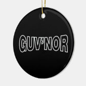 DÉCORATION EN CÉRAMIQUE GUV'NOR (Gauche)