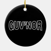 DÉCORATION EN CÉRAMIQUE GUV'NOR (Dos)