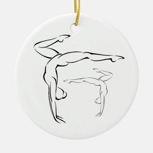 Décoration En Céramique Gymnastique II (Devant)