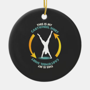 Décoration En Céramique Gymnastique - Ma Chemise de Roue