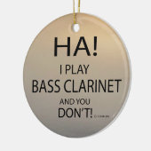 Décoration En Céramique Ha Bass Clarinet (Gauche)