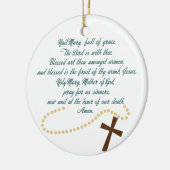 Décoration En Céramique Hail Mary (Gauche)