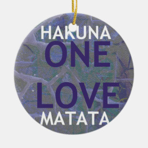 DÉCORATION EN CÉRAMIQUE HAKUNA MATATA