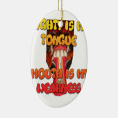 Décoration En Céramique Hakuna Matata HAkuna Matata Big Mouth. (Droite)