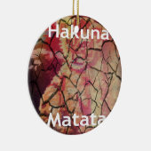 Décoration En Céramique Hakuna Matata.JPG (Droite)