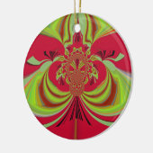 Décoration En Céramique Hakuna Matata red yellow design (Gauche)