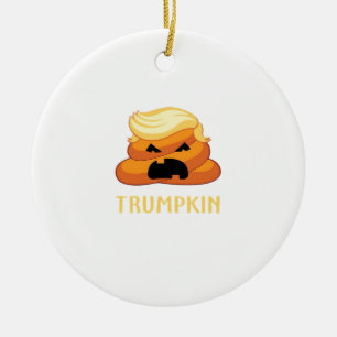 Décoration En Céramique Halloween amusant pour Trumpkin Poop